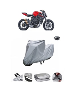 MV Agusta Dragster 800 Rosso  Su Geçirmez Motosiklet Brandası ARKA ÇANTA UYUMLU