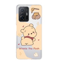 Xiaomi Mi 11T - 11T Pro Uyumlu Winnie The Pooh Tasarımlı Şeffaf Telefon Kılıfı