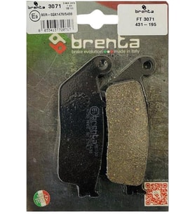 Brenta 431-195 2001-2004 Honda VT 750 DC Black Widow Uyumlu Ön Fren Balatası Org
