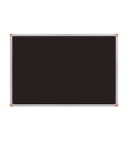 Kumaş Pano 60x90cm Alüminyum Çerçeveli (Siyah)