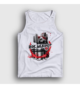 Presmono Unisex Beyaz Live Nations Rise Against Atlet 381817tt