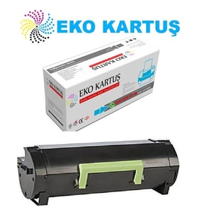Eko Kartuş Lexmark MS312DN 50F5H00 Muadil Toner, (Siyah)