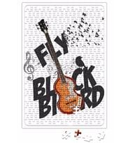 Bird Music Müzik Gitar Puzzle 240 Parça Yapboz