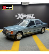 Burago Mercedes 190 E 2.6 Model Araba 1/24 Ölçekli Model Mavi