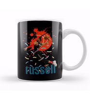 Russell Westbrook Russell Westbrook Vintage Art  Legend Basketball Gift Vintage Retro Style Kupa Bardak Porselen