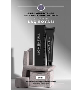 Momentum Kozmetik Saç Boyası Ash Intense Irize Very Light Blonde 9.221 60 ml