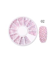 PEMBE SWAROVSKİ SÜSLEME TAŞ SETİ