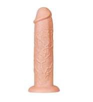LilituShop 28 cm Gerçekçi Testissiz Kalın Dildo Penis