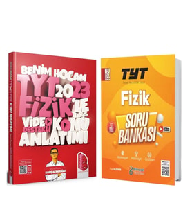 Benim Hocam 2023 TYT Fizik Konu ve Bilinçsel Soru Bankası Seti 2 Kitap