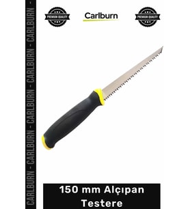 #Testere Profesyonel Çift Taraflı Isıl İşlem Çelik Bıçaklı Ergonomik Sert 150 mm Alçıpan Testere