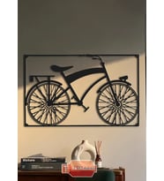Bisiklet Lazer Kesim Metal Tablo