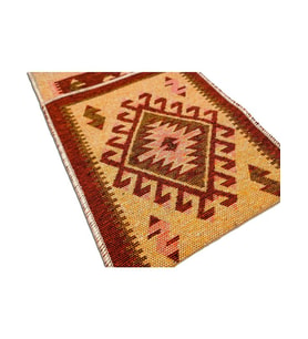 Başaran Tekstil Antik Kilimden Motosiklet  Heybesi 2 Gözlü Kilim Çanta