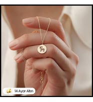 Gümüşistan 14 Ayar Doğum Gününe Özel Burç Kolyesi