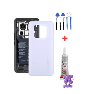 Redmi Note 14 Pro+ Plus Arka Kapak Pil Batarya Kapağı 24115RA8EG Uyumlu + Tamir Kiti