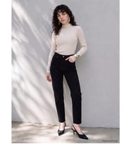 LCW Petite Siyah Slim Fit Jean