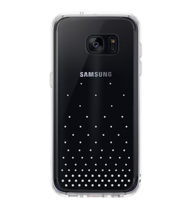 Ringke Noble Fusion Galaxy S7 Edge ile Uyumlu Taşlı Kılıf Extra Darbe Emici Wedding Clear