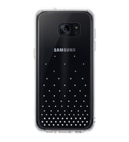 Ringke Noble Fusion Galaxy S7 Edge ile Uyumlu Taşlı Kılıf Extra Darbe Emici Wedding Clear