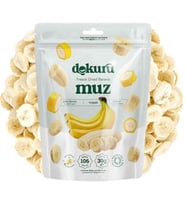 Dokuru Dondurularak Kurutulmuş Muz 30 gr