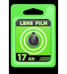 iPhone 17 Air Raze Metal Kamera Lens - Mavi