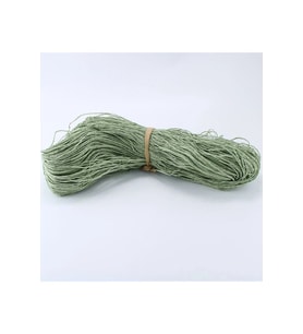 Küf Yeşili Renk Çile Kağıt İp Çanta Ipi Supla Ipi No:49 - (550-600 gr)