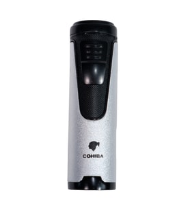 Cohiba 4 Torch Pürmüz Gümüş Puro Çakmağı - TR8926