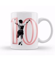 Diego Armando Maradon 10 artwork Kupa Bardak Porselen