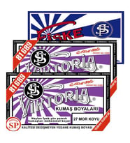Viktoria Kumaş Boyası Koyu Mor 2Pk+Fiske Sabitleme 1Pk