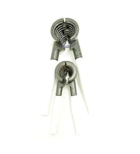 2 PARÇA  SET METAL FINDIK - CEVİZ KIRACAK BEYAZ SAPLI (5343)
