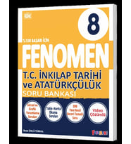 FENOMEN YAYINLARI 8. SINIF T.C. İnkılap Tarihi Ve Atatürkçülük Soru Bankası