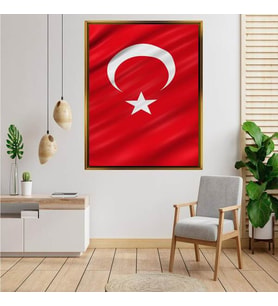 Altın  Çerçeveli tablo ss482