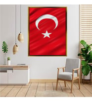 Altın  Çerçeveli tablo ss482
