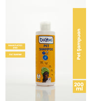 Bioxi® Vegan Kedi ve Köpek Şampuanı – Doğal Bakım ve Parlak Tüyler için 200 ML