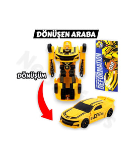 18 cm Arabaya Dönüşen Transformer Robot 5508