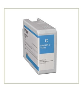 Tonersepeti Epson SJIC35P-T44B220 Mavi Orjinal Kartuş C13T44B220