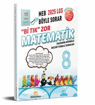 Sinan Kuzucu Yayınları 8. Sınıf Bi Tık Zor Matematik Soru Bankası