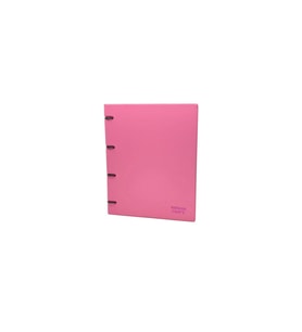 Önder Rainbow Colors A4 Renkli Klasör 4 Halkalı Pembe Klasör (Karışık)