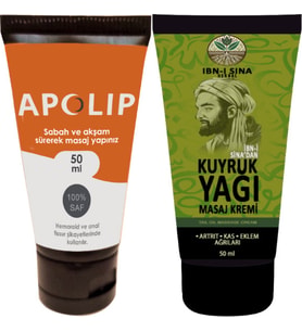 Apolip 50 ml + Yanında İbn-i Sina Kuyruk Yağı 50ml
