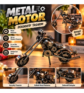 Metal Motosiklet Biblo