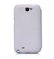 Nillkin N7100 Galaxy Note 2 Yana Açılan Kapaklı Kılıf Beyaz Renk