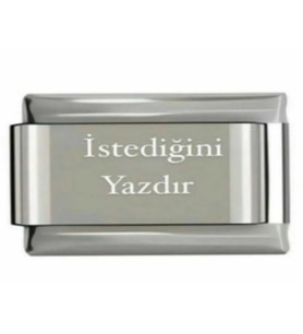 Charm Isim Charm Gümüş Renk Baş Harf Charm Tarih Charm Ismini Bilekliğinize Yazdırın