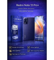 LENSUN Redmi Note 13 Pro+ Ultra Şeffaf Ekran Koruyucu Film