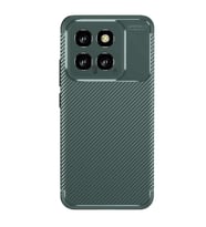 Xiaomi Mi 14T Kılıf Auto Focus Karbon Kapak - Koyu Yeşil