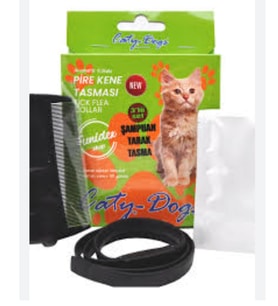 Funidex Bit Pire Kene Kedi Dış Etkenlere Karşı 3 lü Set Tasma Tarak Şampuan