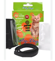 Funidex Bit Pire Kene Kedi Dış Etkenlere Karşı 3 lü Set Tasma Tarak Şampuan