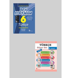 Ata 6.Sınıf Yeni Nesil Sorularla Ben Korkmam Türkçe + Süper Set