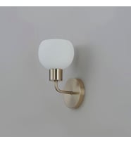 Rsylight Metal Modern Eskitme Kaplama Opal Camlı Dekoratif Rustik Duvar Aplik