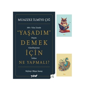 Yaşadım Demek Için Ne Yapmalı - Muazzez Ilmiye Çığ - Büşra Sanay 9786057246707 (2 NOT DEFTERLİ) (Renksiz)