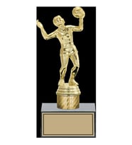 ODAK KUPA - Figürlü Kupalar - Voleybol Kadın Figürlü Kupalar FG-001 B - 21 cm