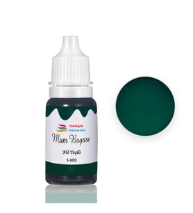 Mum Boyası Sıvı Pigment Boya 20 ML  Nil Yeşili - S600