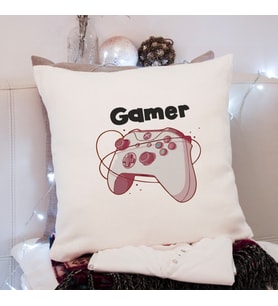 Gamer ( Oyuncu ) Tasarımlı Yastık